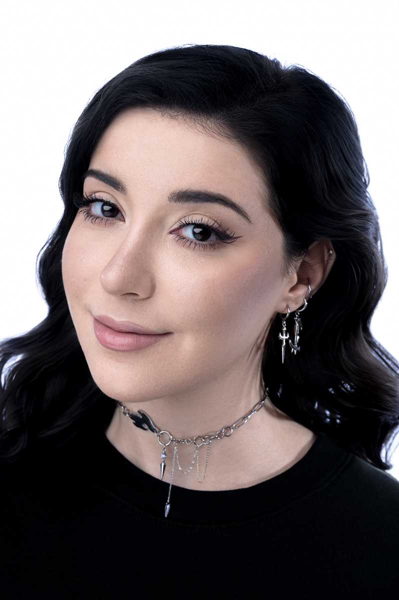 Crystal Flame Choker Anni The Duck Merch