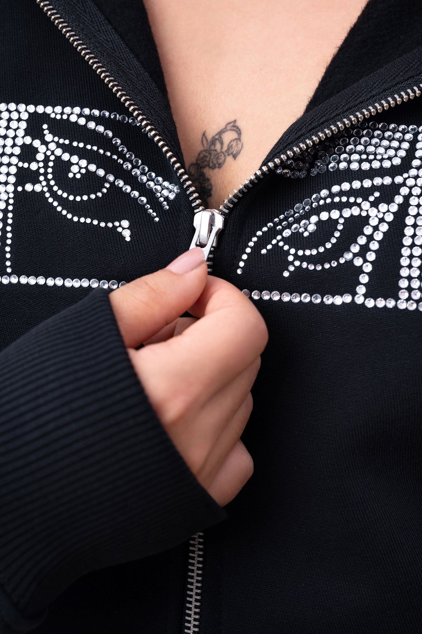 Devil's Gaze Zip Hoodie