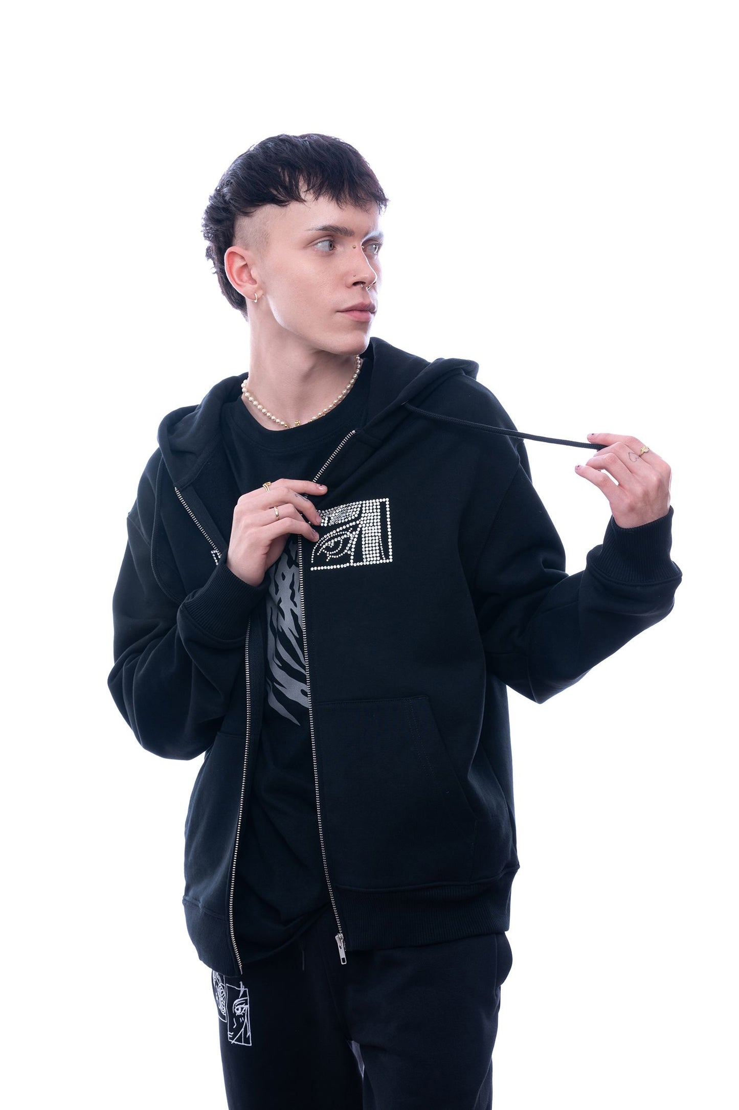 Devil's Gaze Zip Hoodie