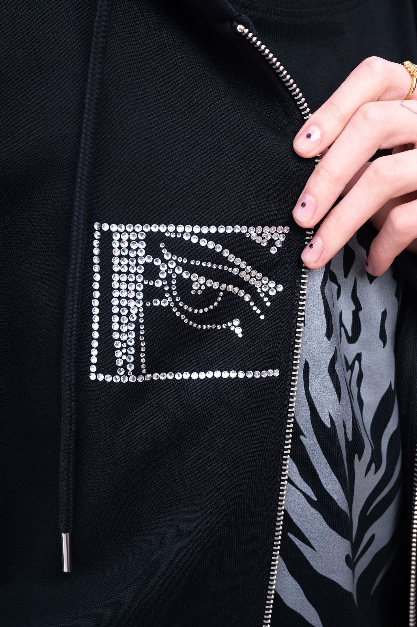 Devil's Gaze Zip Hoodie