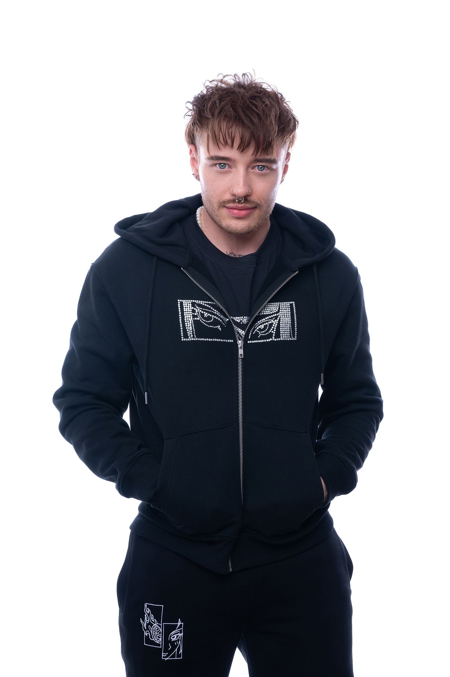 Devil's Gaze Zip Hoodie