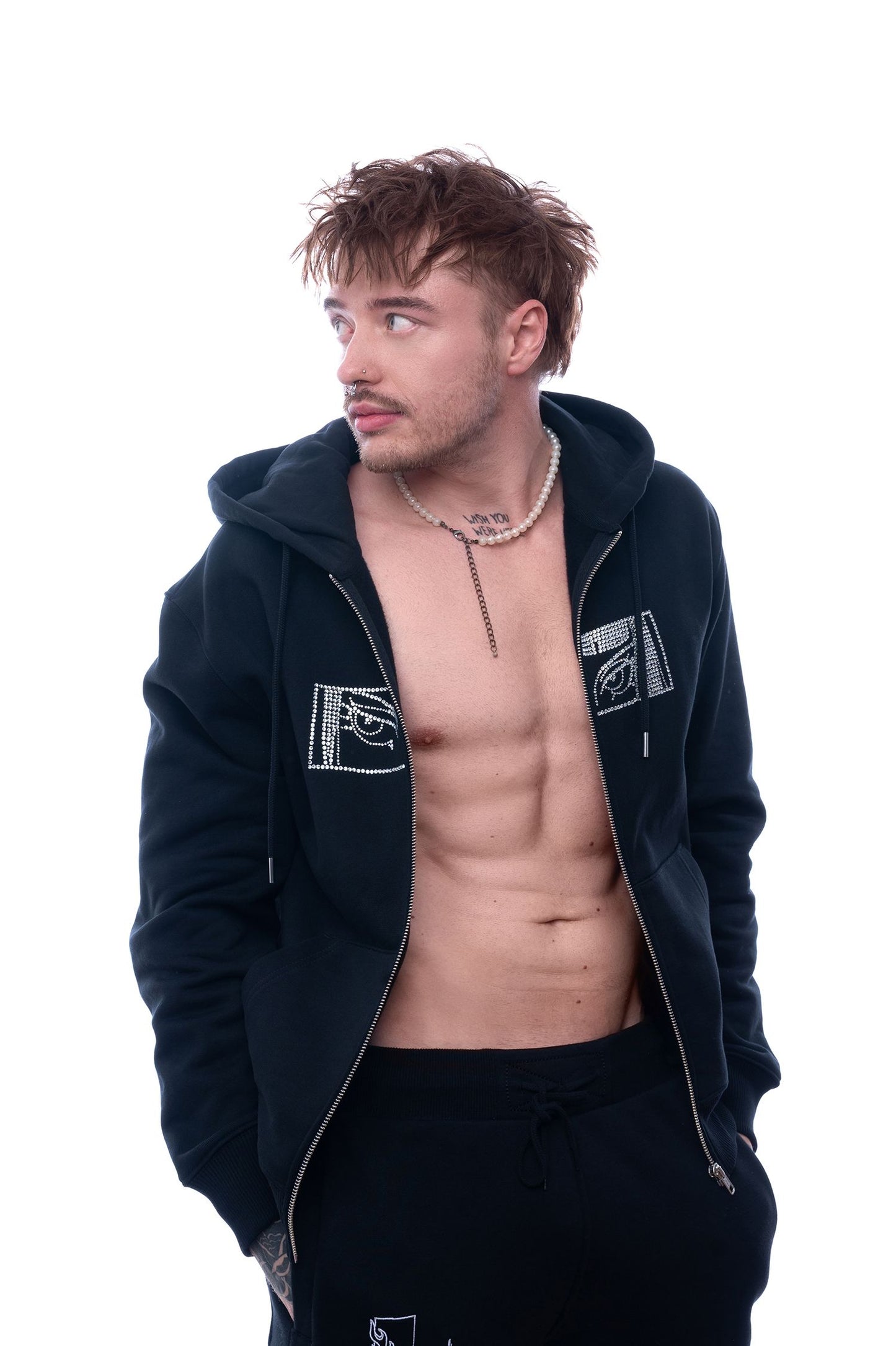 Devil's Gaze Zip Hoodie