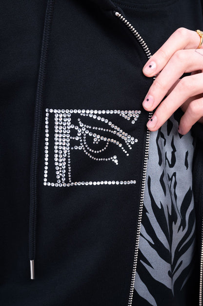 Devil's Gaze Zip Hoodie
