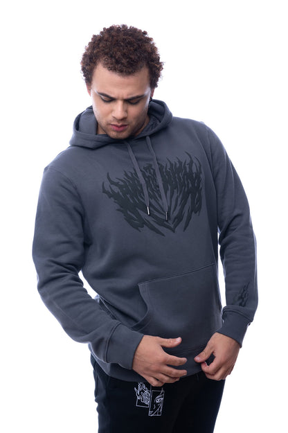 Charcoal Inferno Hoodie